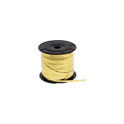 Hilo curly 100 metros dorado metalico