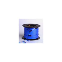 Hilo curly 100 metros azul metalico