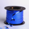 Hilo curly 100 metros azul metalico