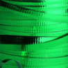 Hilo curly 100 metros verde metalico
