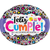 18D-0143 Globo metálico de cumpleaños